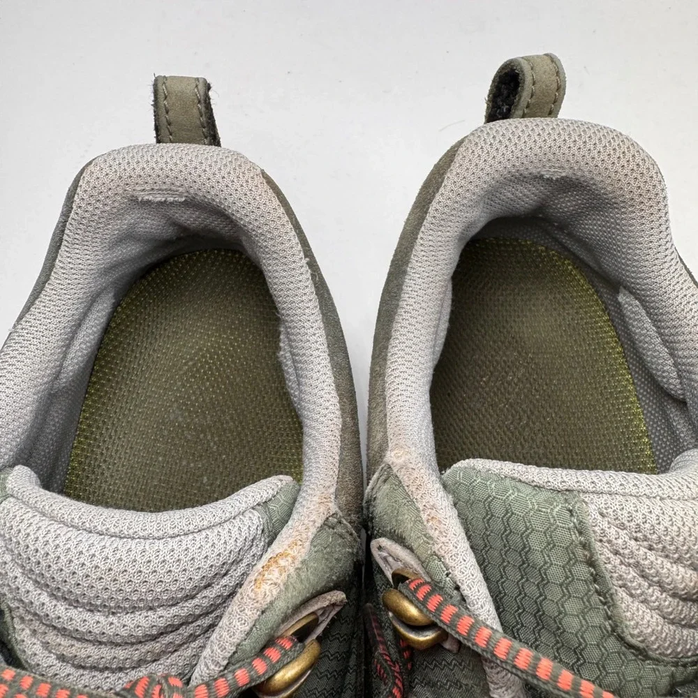 Oboz Sawtooth Low Hiking Shoes Womens 9.5 Green Brown Trail Sneakers 71702
